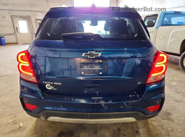 3GNCJPSB4LL234075 2020 CHEVROLET TRAX Blue Widok z tyłu