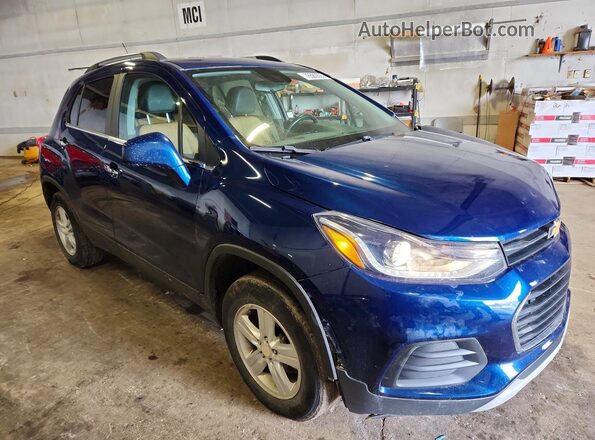 3GNCJPSB4LL234075 2020 CHEVROLET TRAX Blue Przód prawy