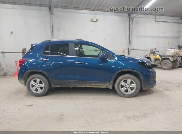 3GNCJPSB4LL288332 2020 CHEVROLET TRAX Blue Widok wnętrza 360 stopni