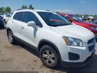 2016 Chevrolet Trax Lt Белый vin: 3GNCJPSB5GL262375