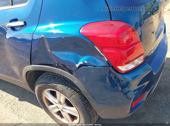 3GNCJPSB5LL232285 2020 CHEVROLET TRAX Синий Вид спереди