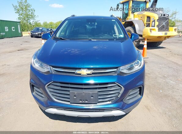 3GNCJPSB5LL232285 2020 CHEVROLET TRAX Синий Вид щитка приборов