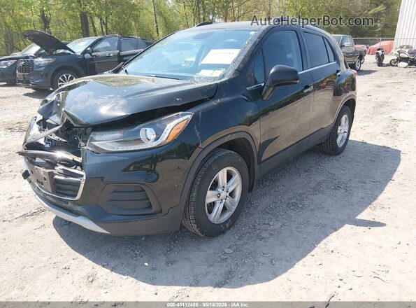 3GNCJPSB7LL301476 2020 CHEVROLET TRAX Black Передня ліва чверть