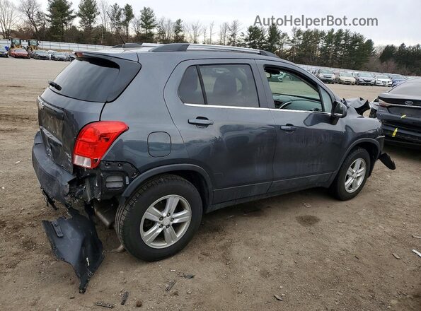 3GNCJPSB9GL164885 2016 CHEVROLET TRAX Серый Задняя правая четверть