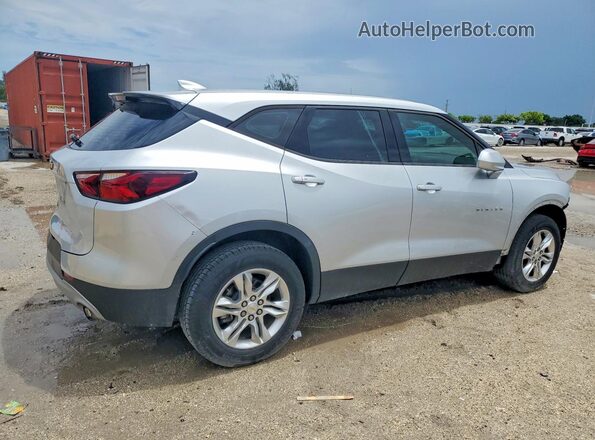 3GNKBARA1KS673175 2019 CHEVROLET BLAZER Серебряный Задняя правая четверть