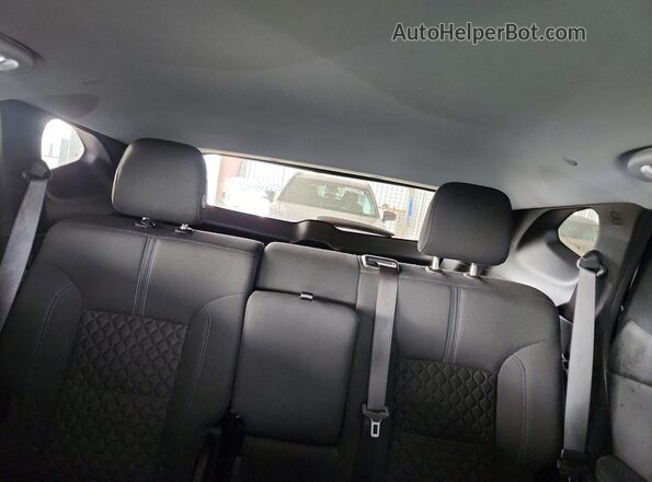 3GNKBBRA1MS548508 2021 CHEVROLET BLAZER Black Rear seats view