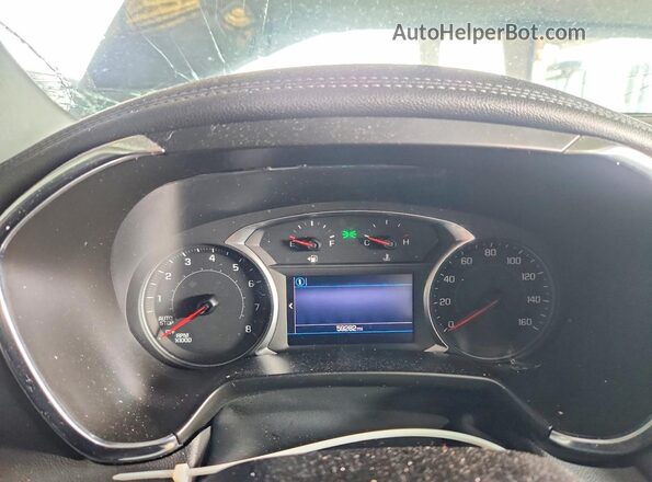 3GNKBBRA1MS548508 2021 CHEVROLET BLAZER Black Instrument cluster view