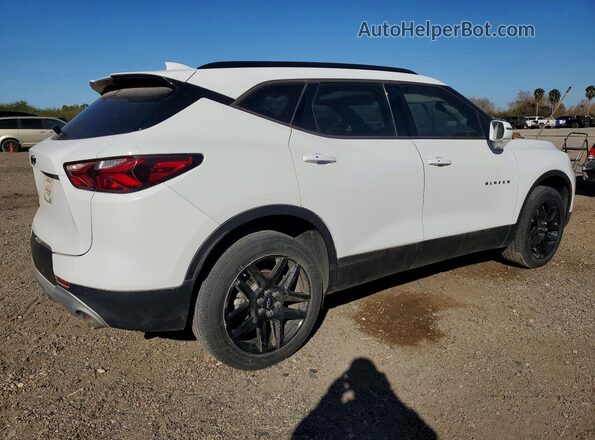 3GNKBBRAXLS640635 2020 CHEVROLET BLAZER Белый Задняя правая четверть