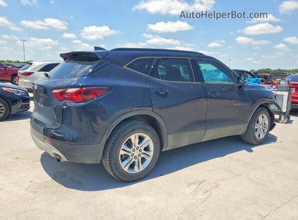 3GNKBBRAXMS540620 2021 CHEVROLET BLAZER Синий Задняя правая четверть