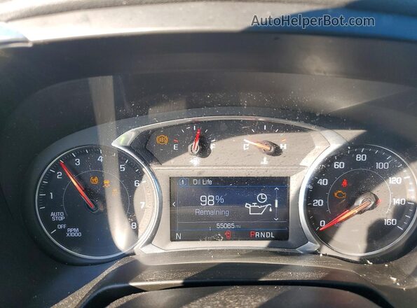 3GNKBCR40MS580141 2021 CHEVROLET BLAZER Silver Vista del cuadro de instrumentos