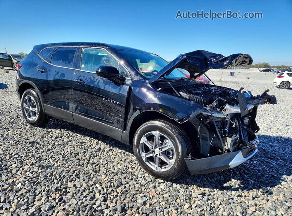 3GNKBCR40SS187690 2025 CHEVROLET BLAZER Черный Передняя правая четверть