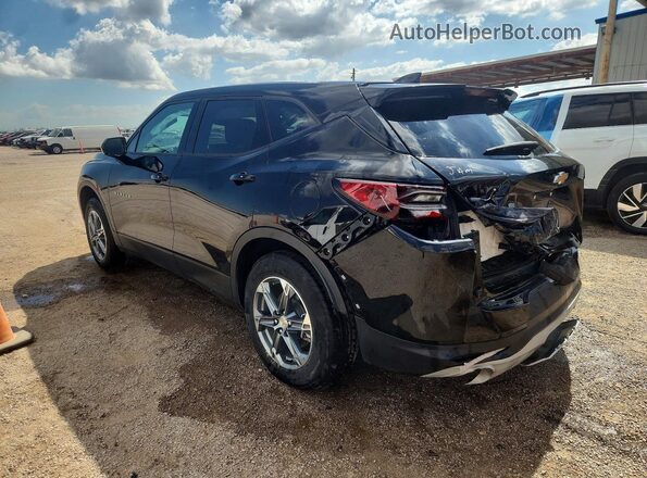 3GNKBCR40SS203726 2025 CHEVROLET BLAZER Черный Задняя левая четверть