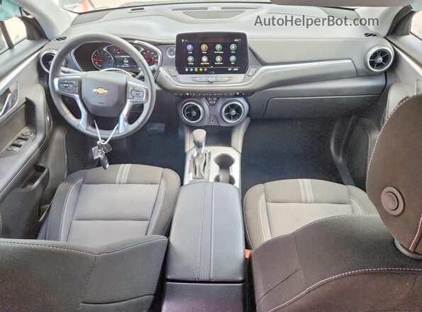 3GNKBCR40SS203726 2025 CHEVROLET BLAZER Черный Вид панели приборов