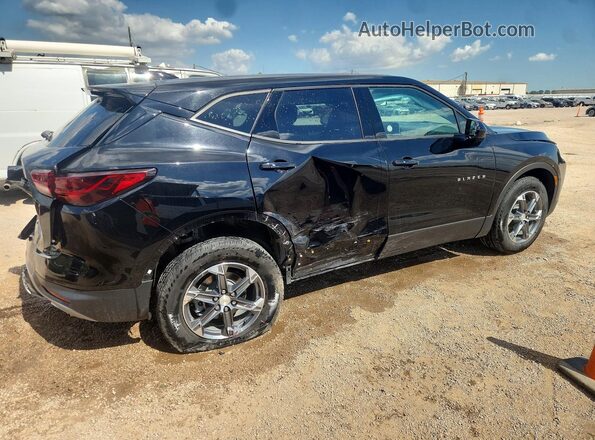 3GNKBCR40SS203726 2025 CHEVROLET BLAZER Черный Задняя правая четверть