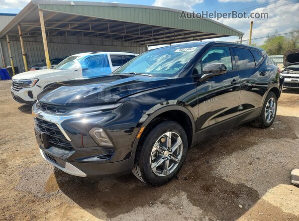 3GNKBCR40SS203726 2025 CHEVROLET BLAZER Черный Передняя левая четверть