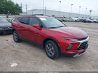 2023 Chevrolet Blazer Fwd 2lt Red vin: 3GNKBCR41PS129627