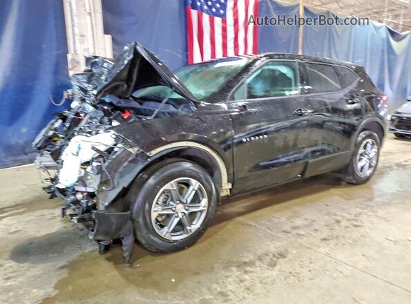 3GNKBCR41SS222544 2025 CHEVROLET BLAZER Черный Передняя левая четверть