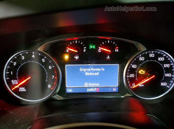 3GNKBCR41SS222544 2025 CHEVROLET BLAZER Черный Вид щитка приборов