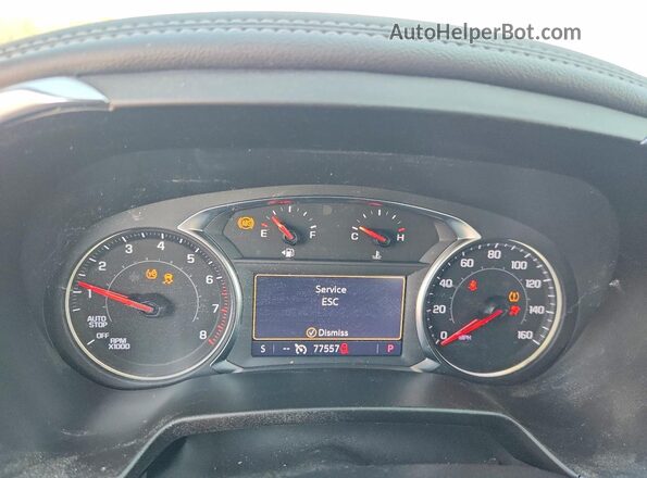 3GNKBCR42PS116403 2023 CHEVROLET BLAZER Белый Вид щитка приборов