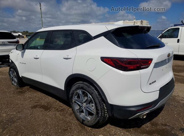 3GNKBCR42SS201637 2025 CHEVROLET BLAZER Белый Задняя левая четверть