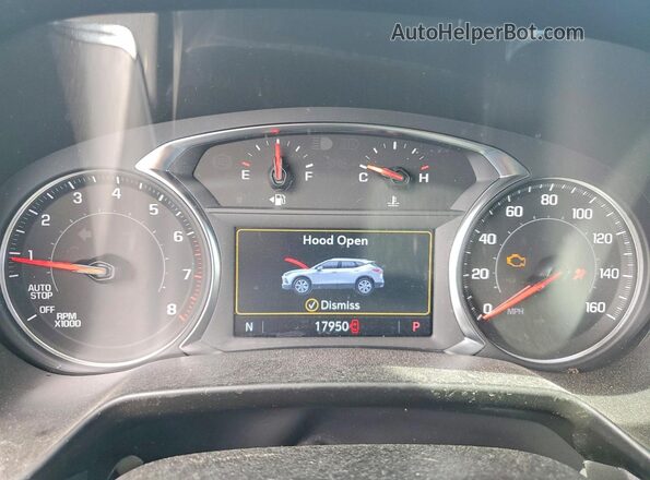3GNKBCR42SS201637 2025 CHEVROLET BLAZER Белый Вид щитка приборов