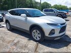 2022 Chevrolet Blazer Fwd 2lt Silver vin: 3GNKBCR43NS123518