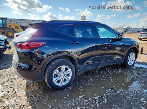 3GNKBCR43NS217883 2022 CHEVROLET BLAZER Черный Задняя правая четверть