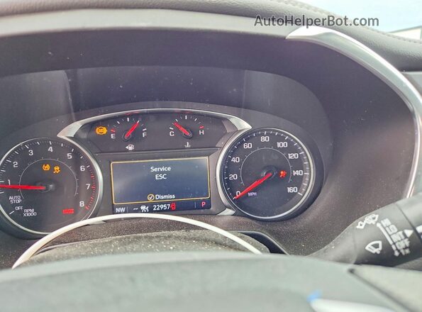 3GNKBCR43PS224870 2023 CHEVROLET BLAZER Black Vista del cuadro de instrumentos