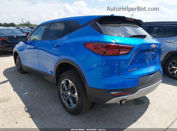 3GNKBCR43SS137527 2025 CHEVROLET BLAZER Blue Tył lewy