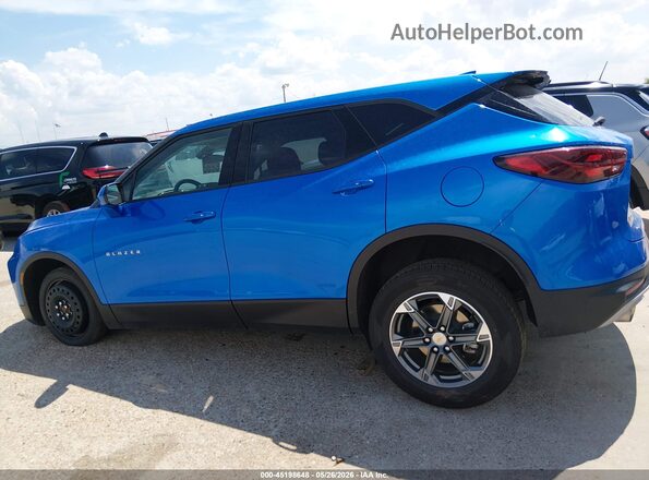 3GNKBCR43SS137527 2025 CHEVROLET BLAZER Blue Widok wnętrza 360 stopni