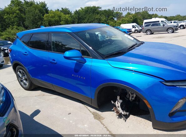 3GNKBCR43SS137527 2025 CHEVROLET BLAZER Blue Widok wnętrza z tyłu