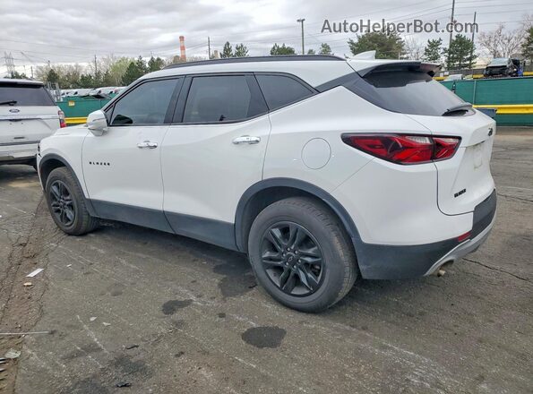 3GNKBCR44MS513378 2021 CHEVROLET BLAZER Белый Задняя левая четверть