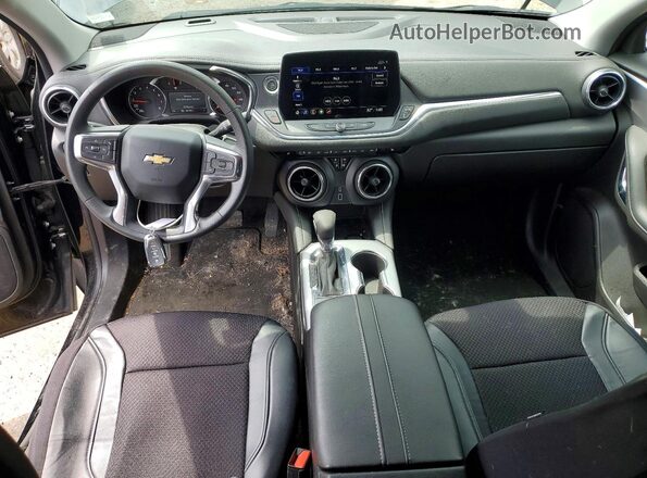 3GNKBCR46SS141264 2025 CHEVROLET BLAZER Black წინა პანელის ხედი
