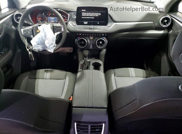 3GNKBCR47SS265592 2025 CHEVROLET BLAZER Gray Vista del salpicadero