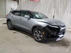 2025 Chevrolet Blazer 2lt Gray vin: 3GNKBCR47SS265592 Damage: Right Front Fender, Severe Damage, Replacement Required