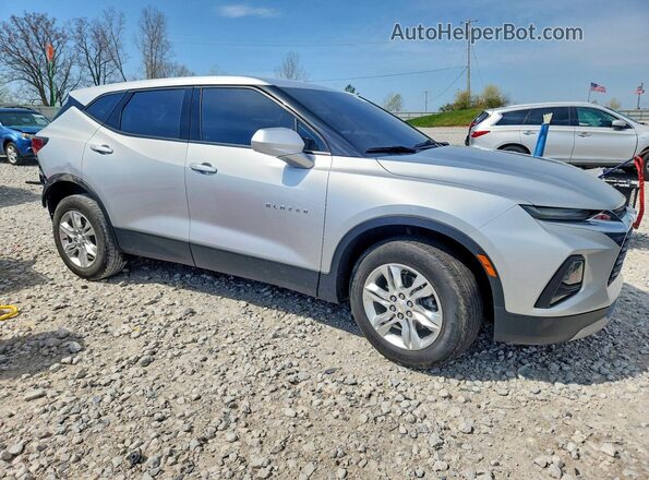 3GNKBCR48MS569548 2021 CHEVROLET BLAZER Silver წინა მარჯვენა