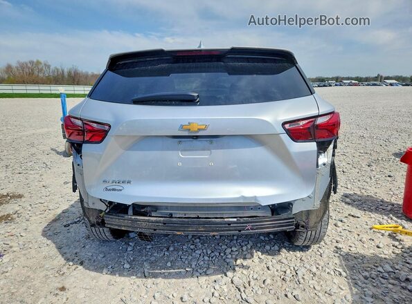 3GNKBCR48MS569548 2021 CHEVROLET BLAZER Silver უკანა ხედი