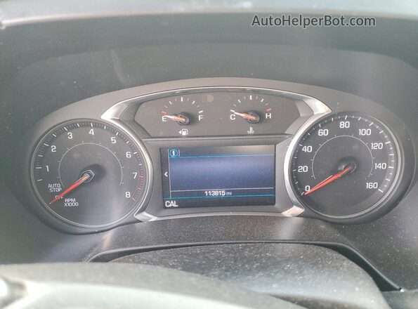 3GNKBCRS0LS616231 2020 CHEVROLET BLAZER Black Vista del cuadro de instrumentos