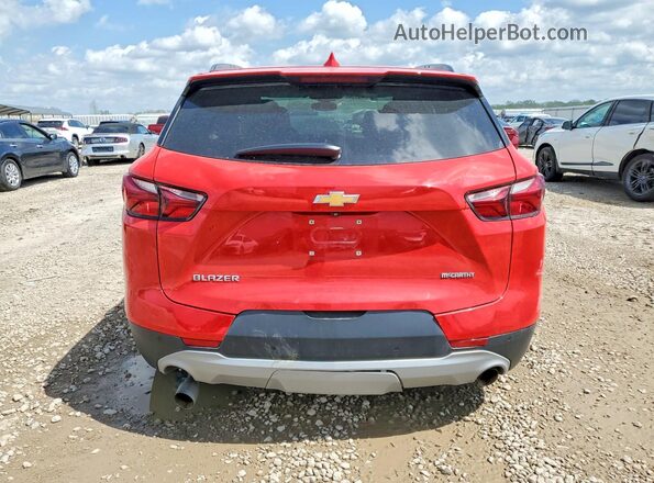 3GNKBCRS0LS623678 2020 CHEVROLET BLAZER Красный Вид сзади