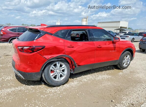 3GNKBCRS0LS623678 2020 CHEVROLET BLAZER Красный Задняя правая четверть