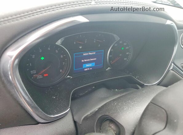 3GNKBCRS3MS537721 2021 CHEVROLET BLAZER Черный Вид щитка приборов