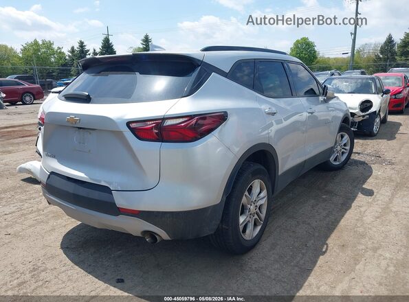 3GNKBCRS5MS532407 2021 CHEVROLET BLAZER Серебряный Задняя правая четверть