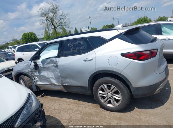 3GNKBCRS5MS532407 2021 CHEVROLET BLAZER Серебряный Панорамный вид салона 360°