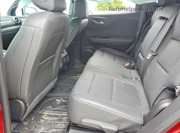 3GNKBDR43PS122801 2023 CHEVROLET BLAZER Красный Вид задней части салона