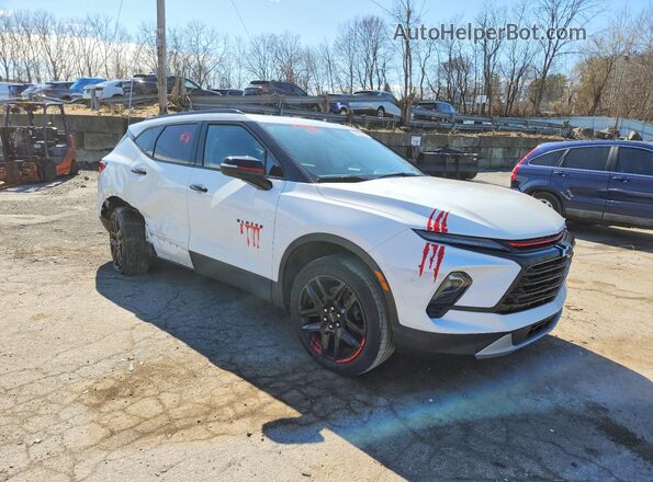 3GNKBDR43PS226088 2023 CHEVROLET BLAZER Белый Передняя правая четверть