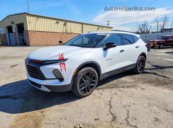 3GNKBDR43PS226088 2023 CHEVROLET BLAZER Белый Передняя левая четверть