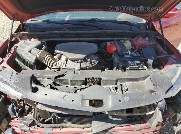 3GNKBDRS2MS540910 2021 CHEVROLET BLAZER Красный Вид подкапотного пространства
