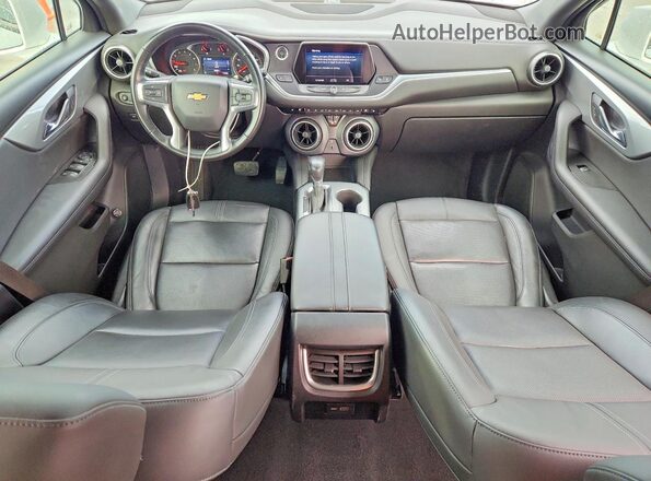 3GNKBDRS7LS659468 2020 CHEVROLET BLAZER Белый Вид панели приборов