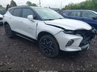 2023 Chevrolet Blazer Fwd Rs White vin: 3GNKBERS1PS130643