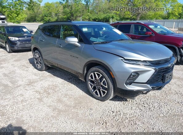 3GNKBERS3SS239100 2025 CHEVROLET BLAZER Серебряный Передняя правая четверть